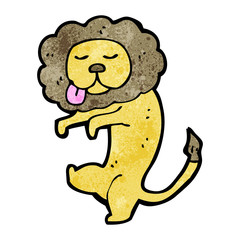 cartoon lion