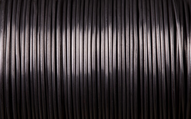 Close up of power cable.