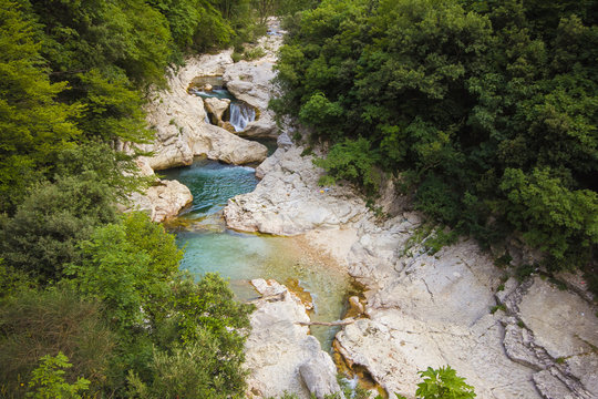 Gola del Burano a Foci di Cagli