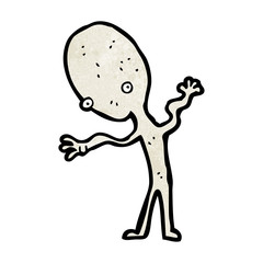 cartoon alien