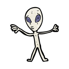 cartoon alien