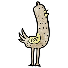 cartoon bird