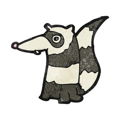 cartoon raccoon