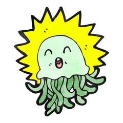 cartoon jellyfish