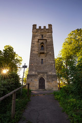 Obraz premium Medieval Watchtower Eckardtsturm in Coburg