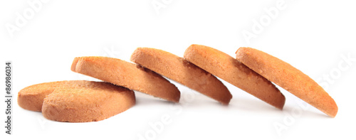 "Cookies isolated on white background" Stock photo and royalty-free