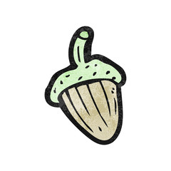 cartoon acorn