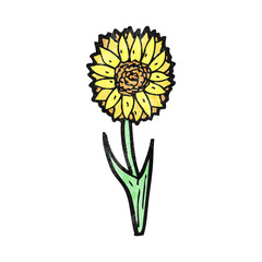 cartoon flower