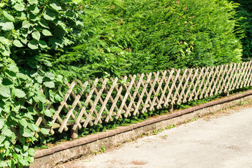 Gartenzaum zum Einzäunen