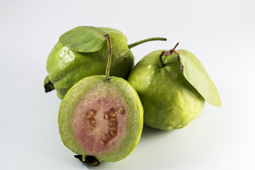 guava on paper background
