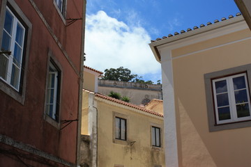 Portugiesische Häuserflucht 
