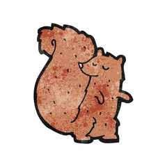 cartoon red squirrel