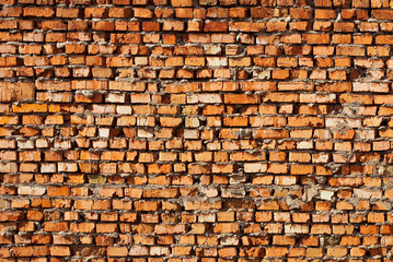 Old brick wall texture
