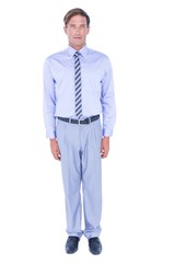  Standing businessman 