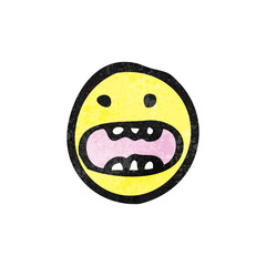 cartoon face symbol