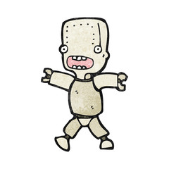cartoon robot