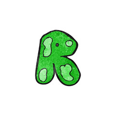 child's drawing of the letter r