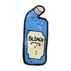 cartoon bleach bottle