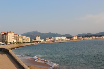 Fototapeta premium Plage de Saint-Jean-de-Luz