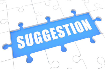Suggestion