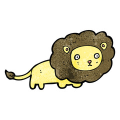 cartoon lion
