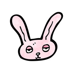 cartoon pink bunny rabbit
