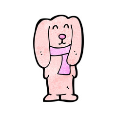 cartoon pink bunny rabbit