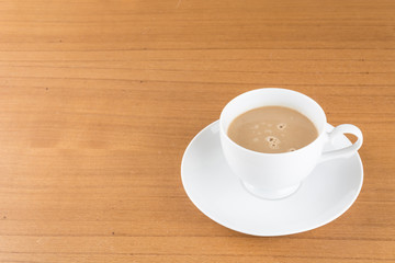 a cup of coffee