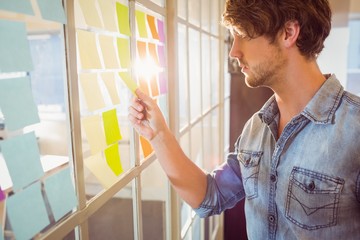 Young creative businessman