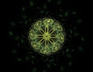 The colors in the series, Fancy paint. Background consists of fractal color texture and is suitable for use in projects