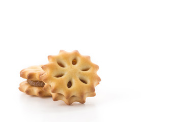 biscuit with pineapple jam