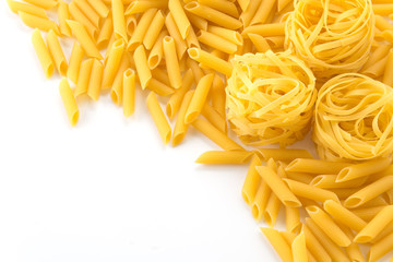 Italian spaghetti pasta dried food