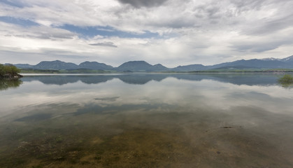 Obraz premium Mountain Lake in Slovakia Tatra 