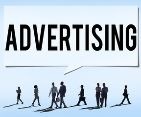 Advertising Commercial Merketing Business Plan Concept