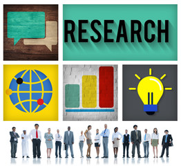 Research Study Inspection Investigation Examination Concept