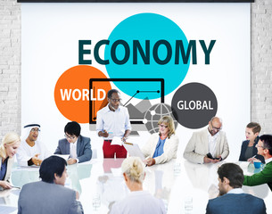 Economy Global Business Financial Concept