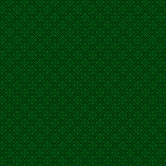 Casino and poker background with dark green colors. Seamless vector