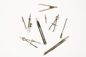 set of metal dividers