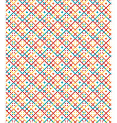 Seamless bright fun abstract modern pattern