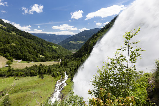 Partschinser Wasserfall in Südtirol