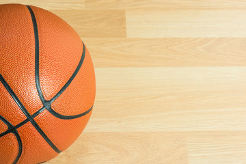 Close up Basketball