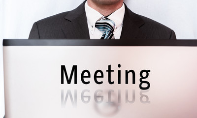 Geschäftsmann Meeting