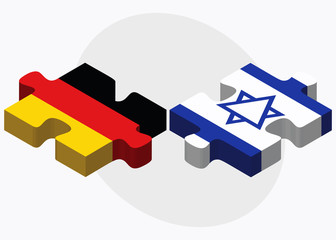 Germany and Israel Flags