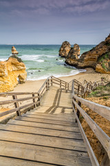 Fototapety  Plaża Doña Ana, Lagos, Algarve, Portugalia