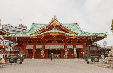 Fototapeta premium Kanda Shinto Shrine in Chiyoda, Tokyo, Japan