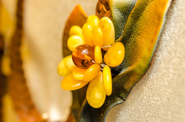Amber jewelry