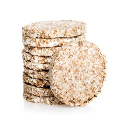 galette rice with few calories diet, low-calorie bread