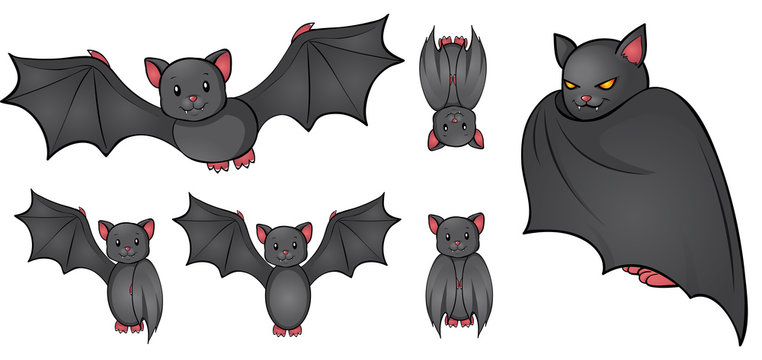 Flederm&auml;use Schwarm Set Vampire 