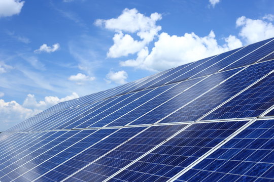 solare Stromerzeugung