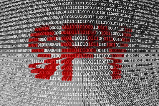 the binary code for spyware